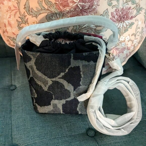 Kate Spade  Pippa Small Bucket BAG Indigo multi Celestial Blue Multi NWT - Picture 7 of 8